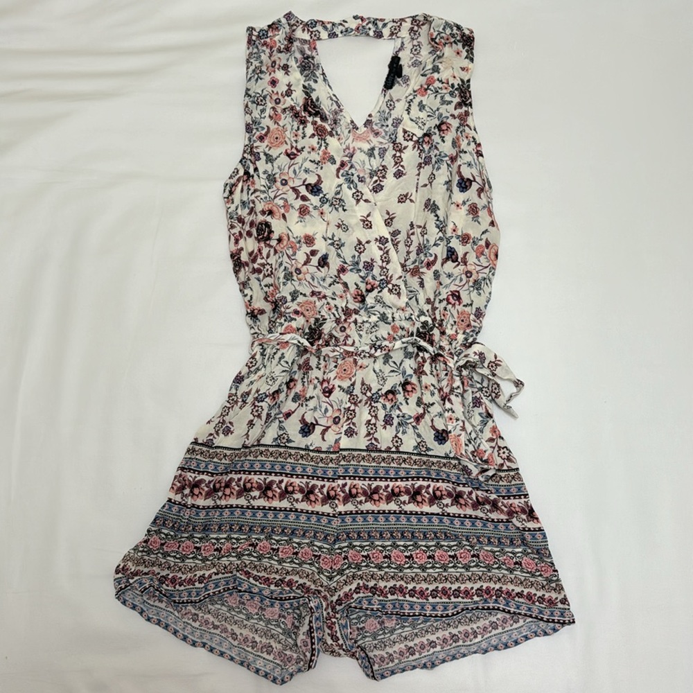 BeBop Floral Romper Size S